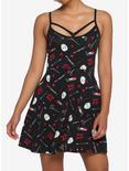 Friday The 13th Jason Bloody Weapons Strappy Dress, MULTI, hi-res