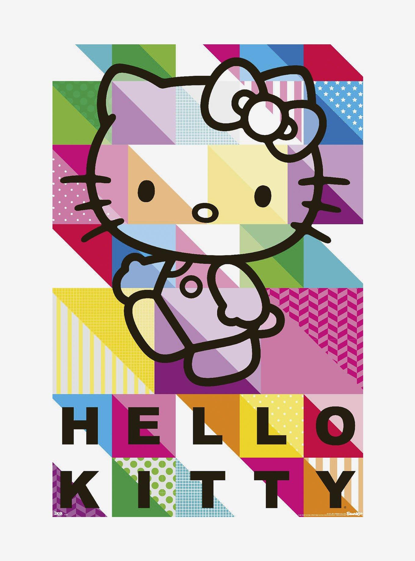Hello Kitty Patterns Poster, , hi-res