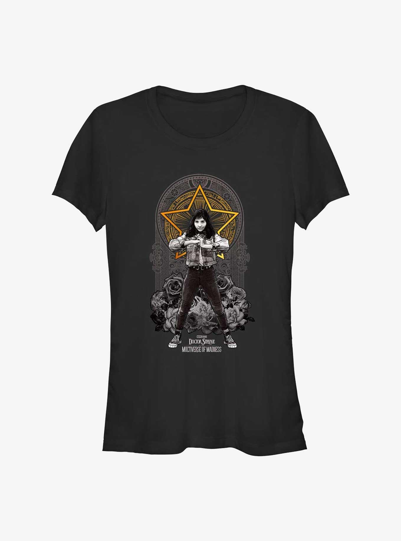 Marvel Doctor Strange In The Multiverse Of Madness America Multiverse Girls T-Shirt