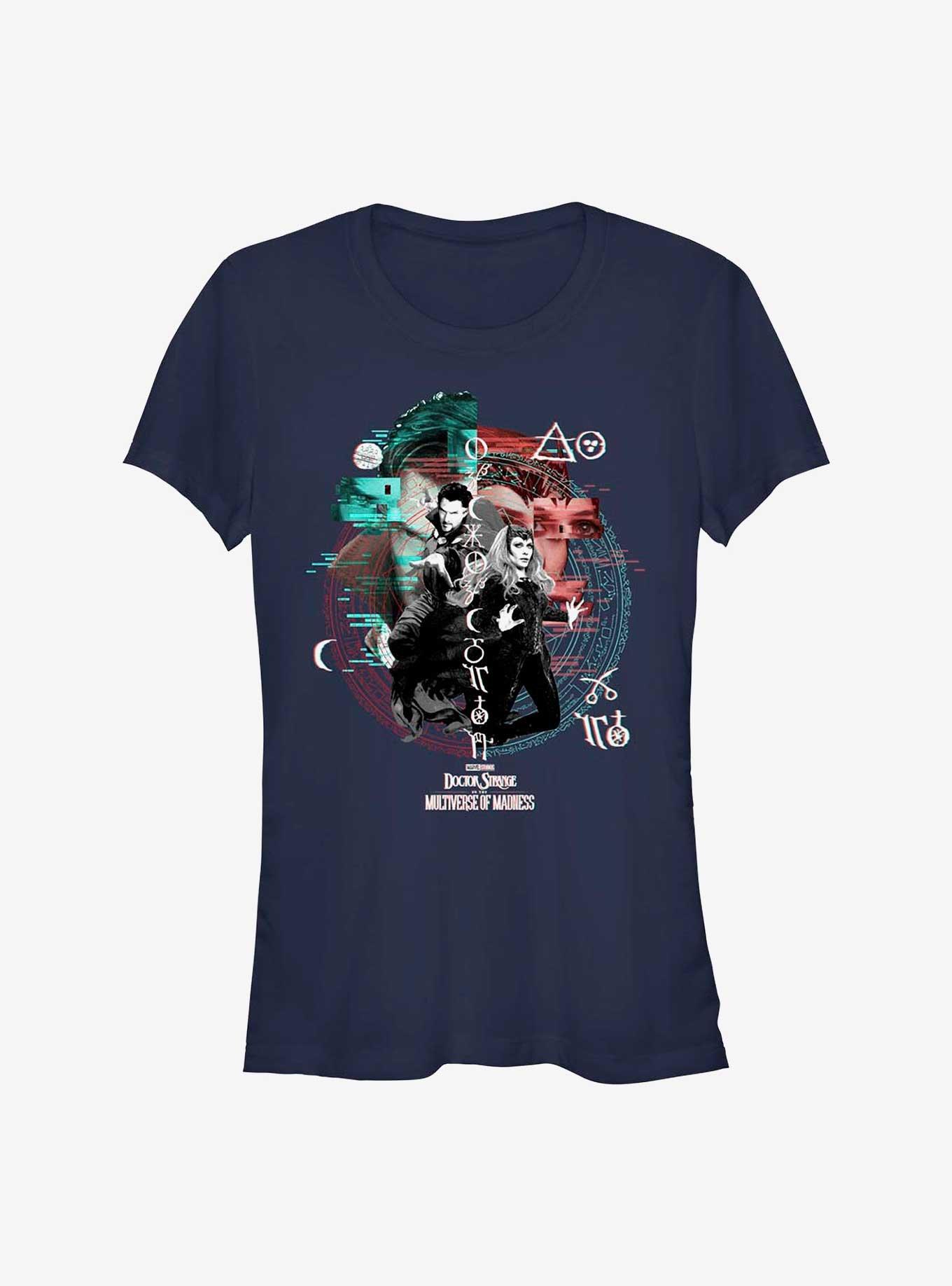 Marvel Doctor Strange In The Multiverse Of Madness Magic Glitch Girls T-Shirt, , hi-res