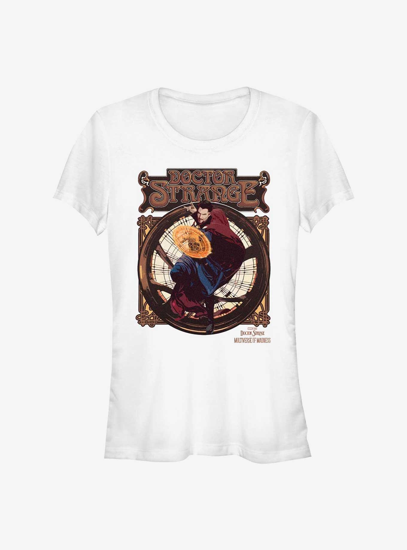 Marvel Doctor Strange In The Multiverse Of Madness Retro Seal Girls T-Shirt