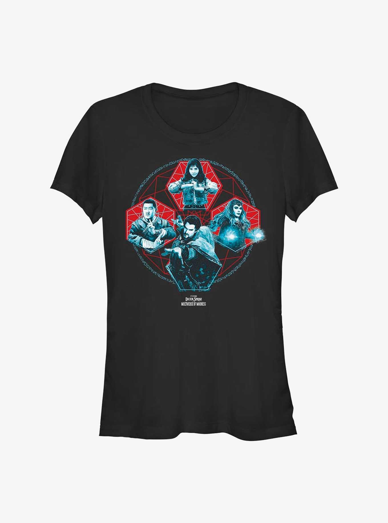 Marvel Doctor Strange The Multiverse Of Madness Squad Girls T-Shirt