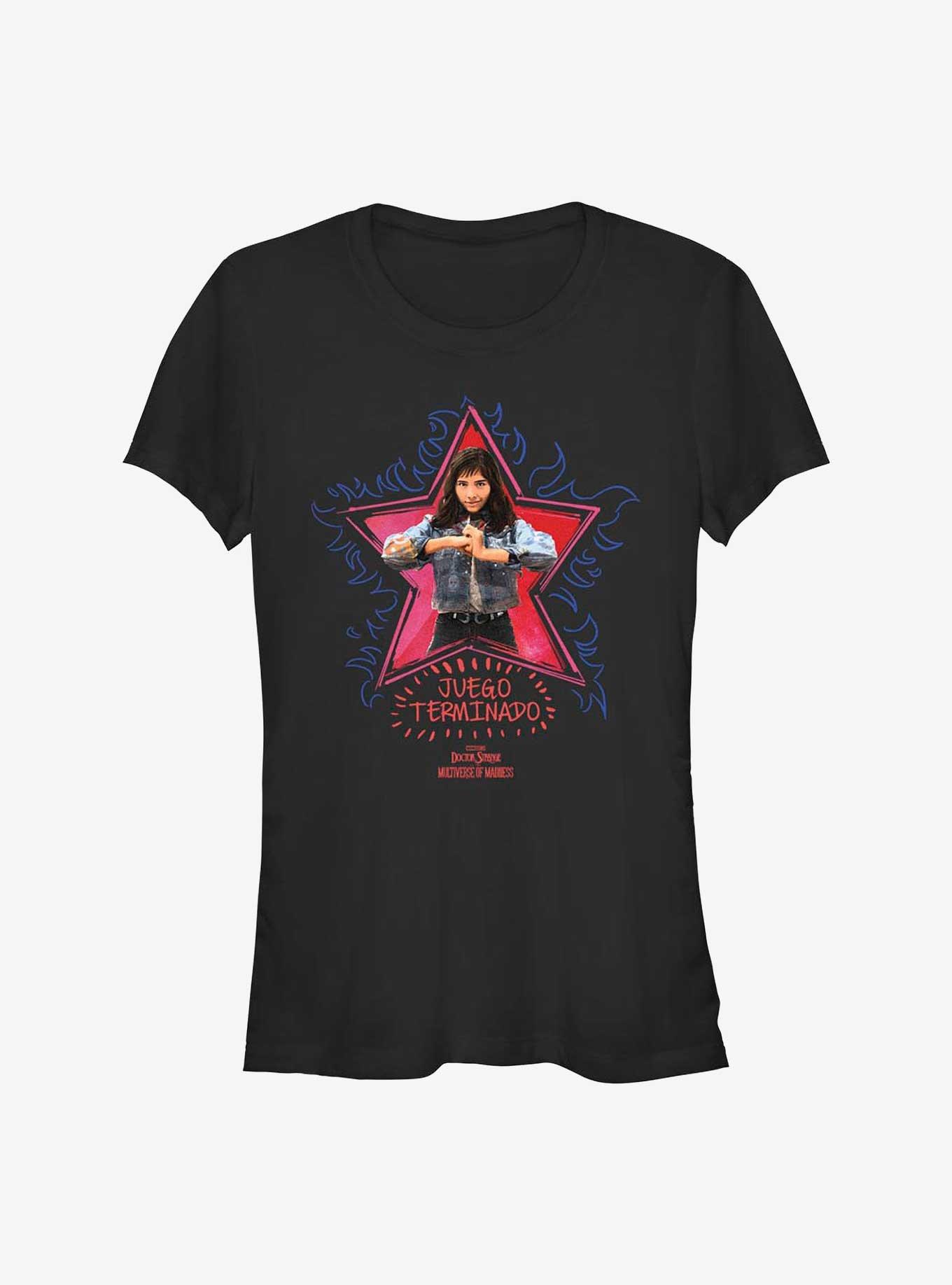 Marvel Doctor Strange In The Multiverse Of Madness Stars Of Chavez Girls T-Shirt, BLACK, hi-res