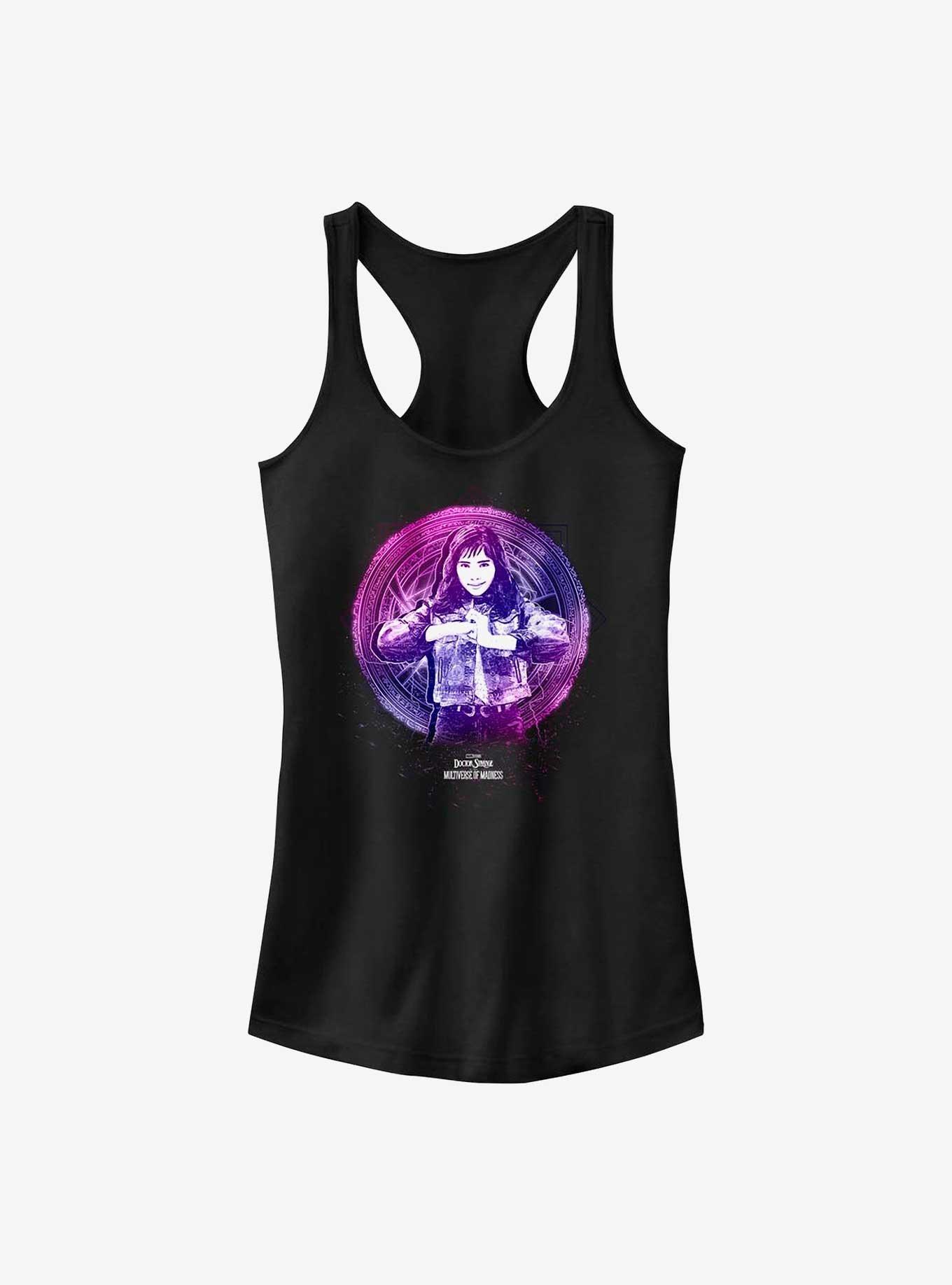 Marvel Doctor Strange In The Multiverse Of Madness Chavez Celestial Girls Tank, BLACK, hi-res