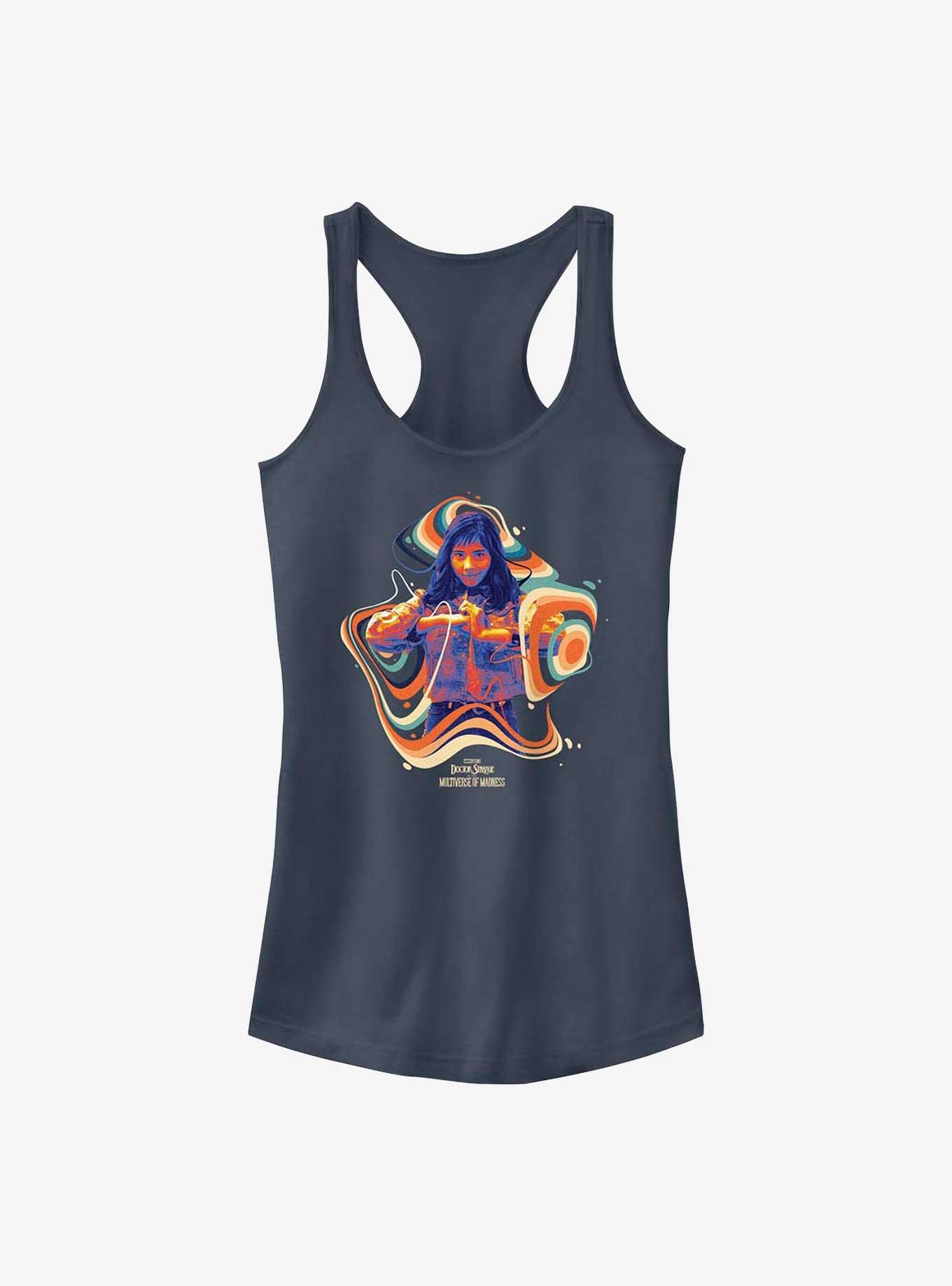 Marvel Doctor Strange In The Multiverse Of Madness Chavez Groove Girls Tank, INDIGO, hi-res