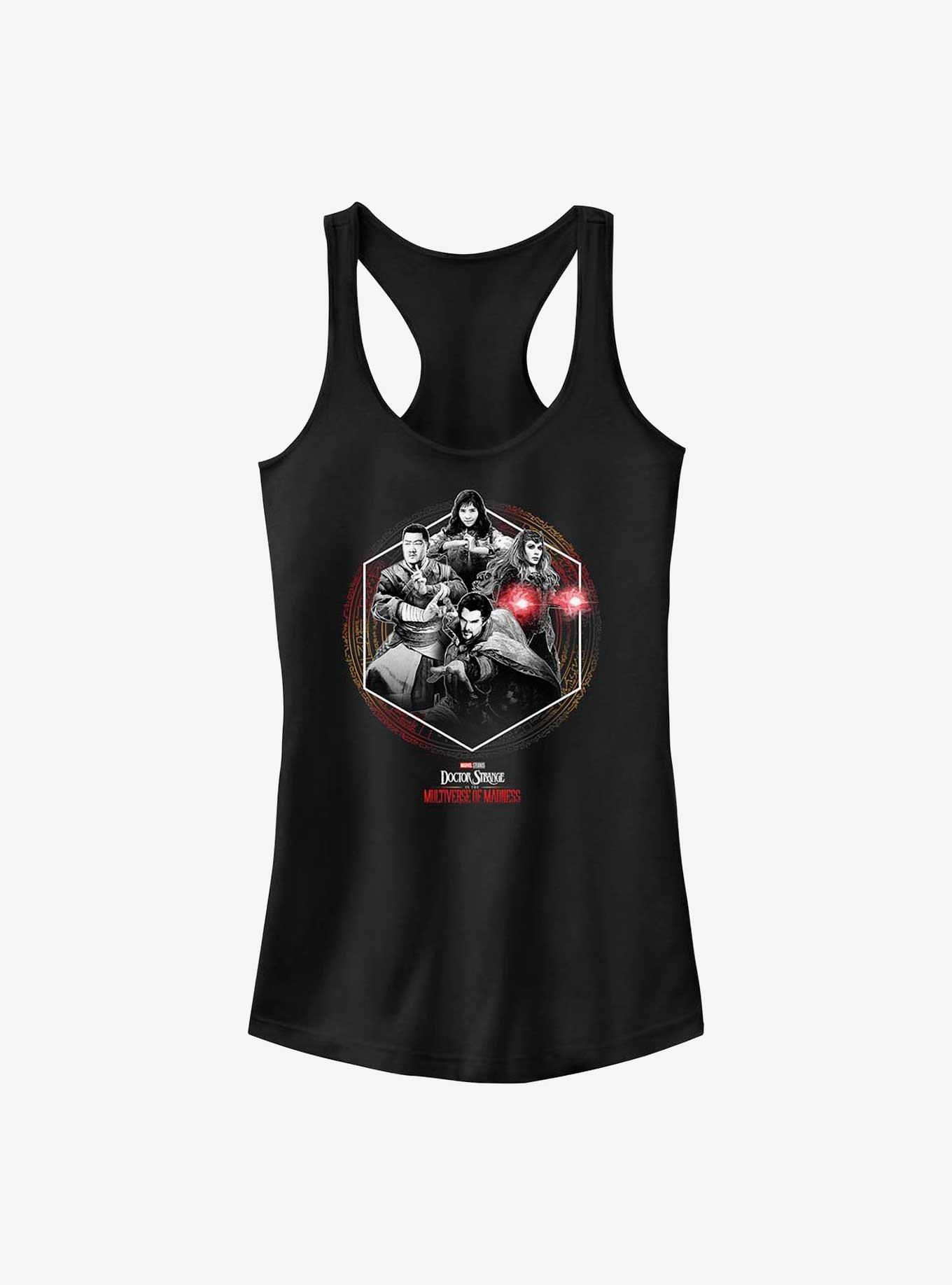 Marvel Doctor Strange In The Multiverse Of Madness Group Frame Girls Tank, BLACK, hi-res