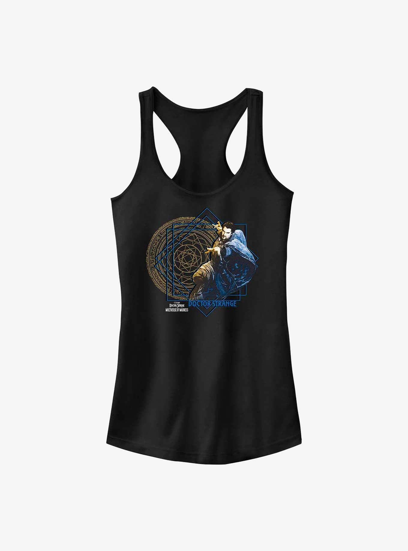 Marvel Doctor Strange In The Multiverse Of Madness Strange Gold Girls Tank, BLACK, hi-res