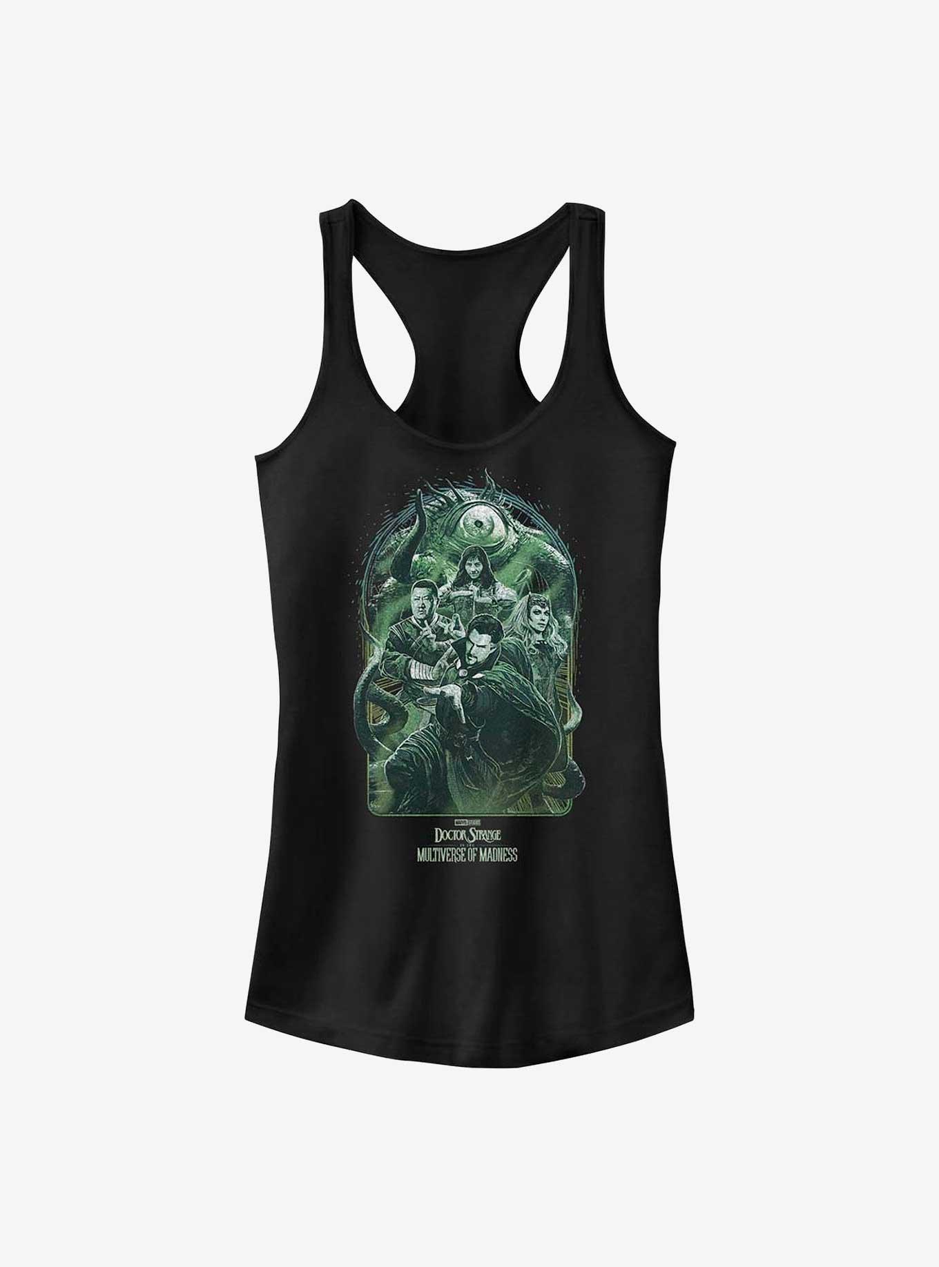 Marvel Doctor Strange In The Multiverse Of Madness Strange Group Girls Tank, BLACK, hi-res