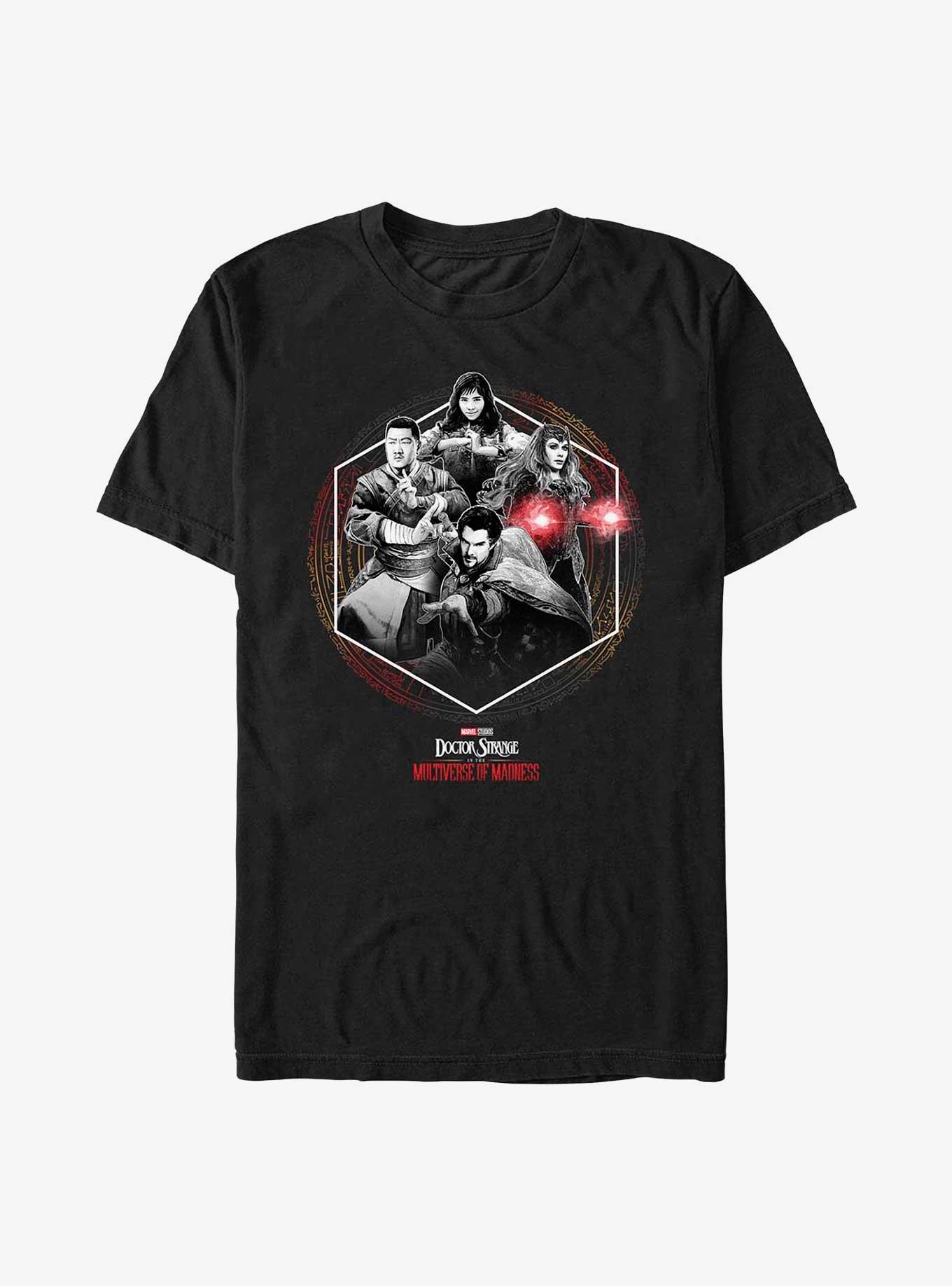Marvel Doctor Strange In The Multiverse Of Madness Group Frame T-Shirt, BLACK, hi-res