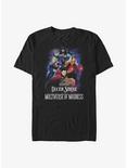 Marvel Doctor Strange In The Multiverse Of Madness Poster Group T-Shirt, BLACK, hi-res