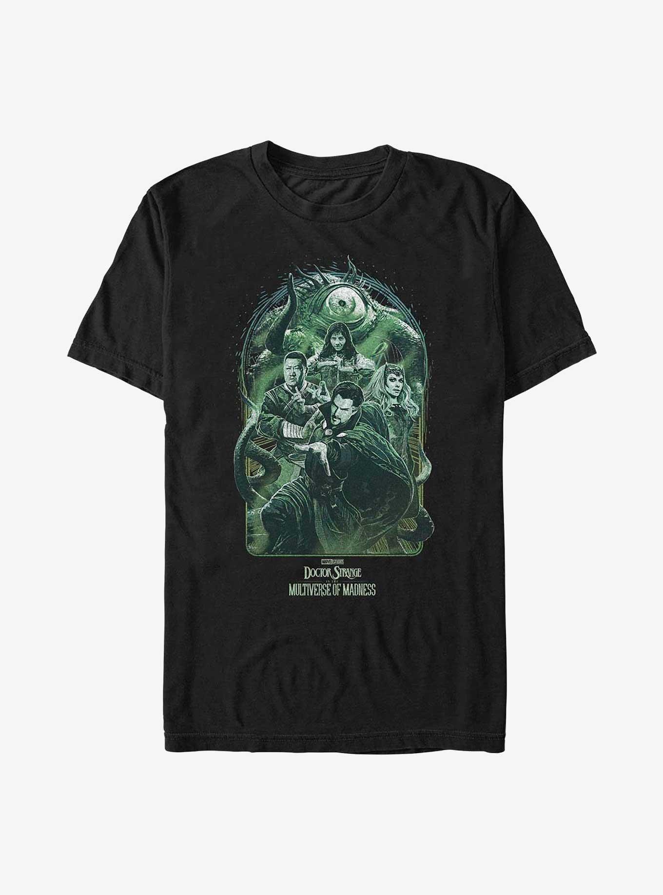 Marvel Doctor Strange In The Multiverse Of Madness Strange Group T-Shirt, BLACK, hi-res