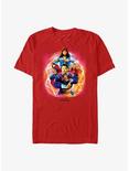Marvel Doctor Strange In The Multiverse Of Madness Strong Three T-Shirt, RED, hi-res