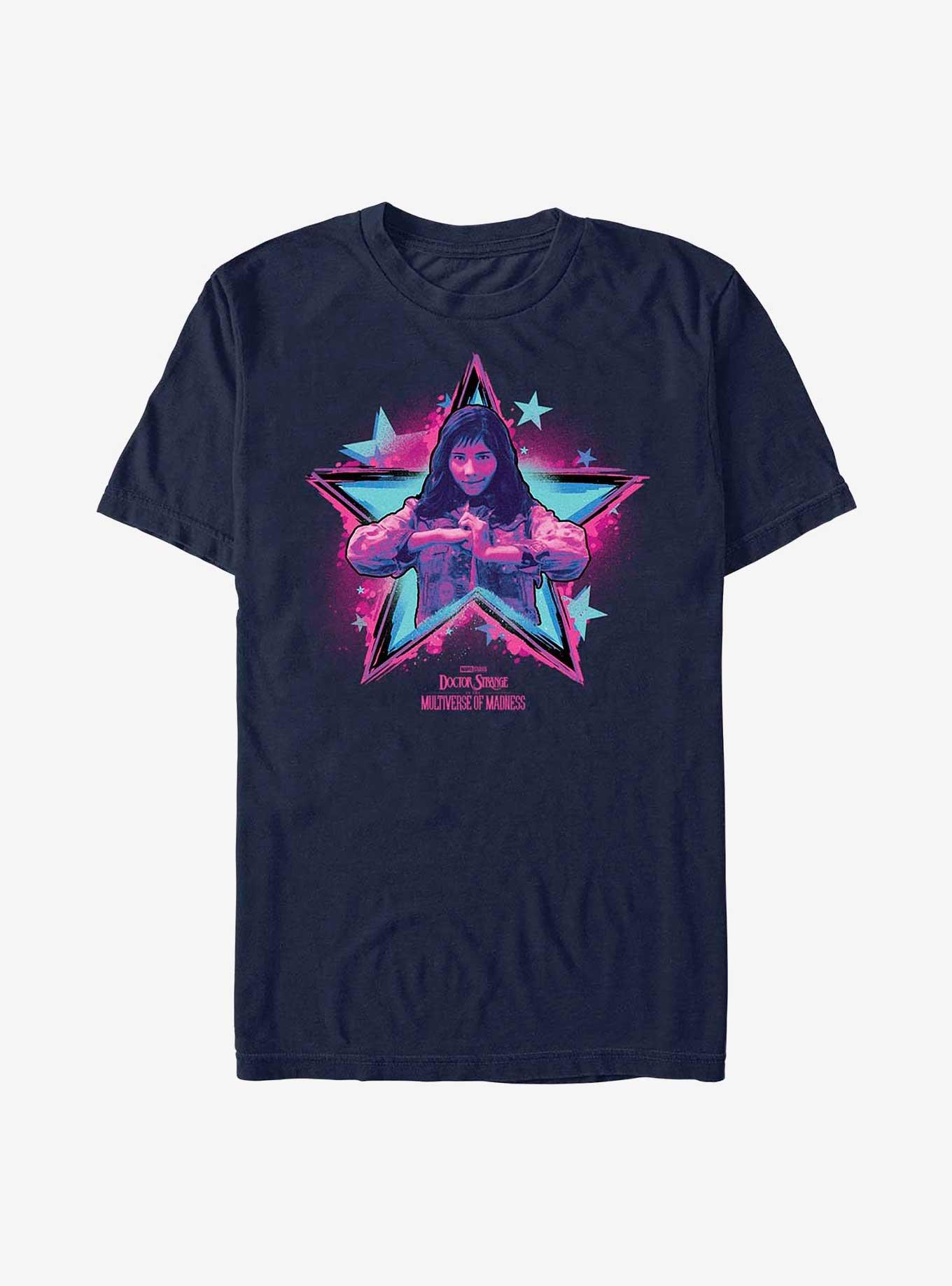 Marvel Doctor Strange In The Multiverse Of Madness Terminado Star T-Shirt, NAVY, hi-res