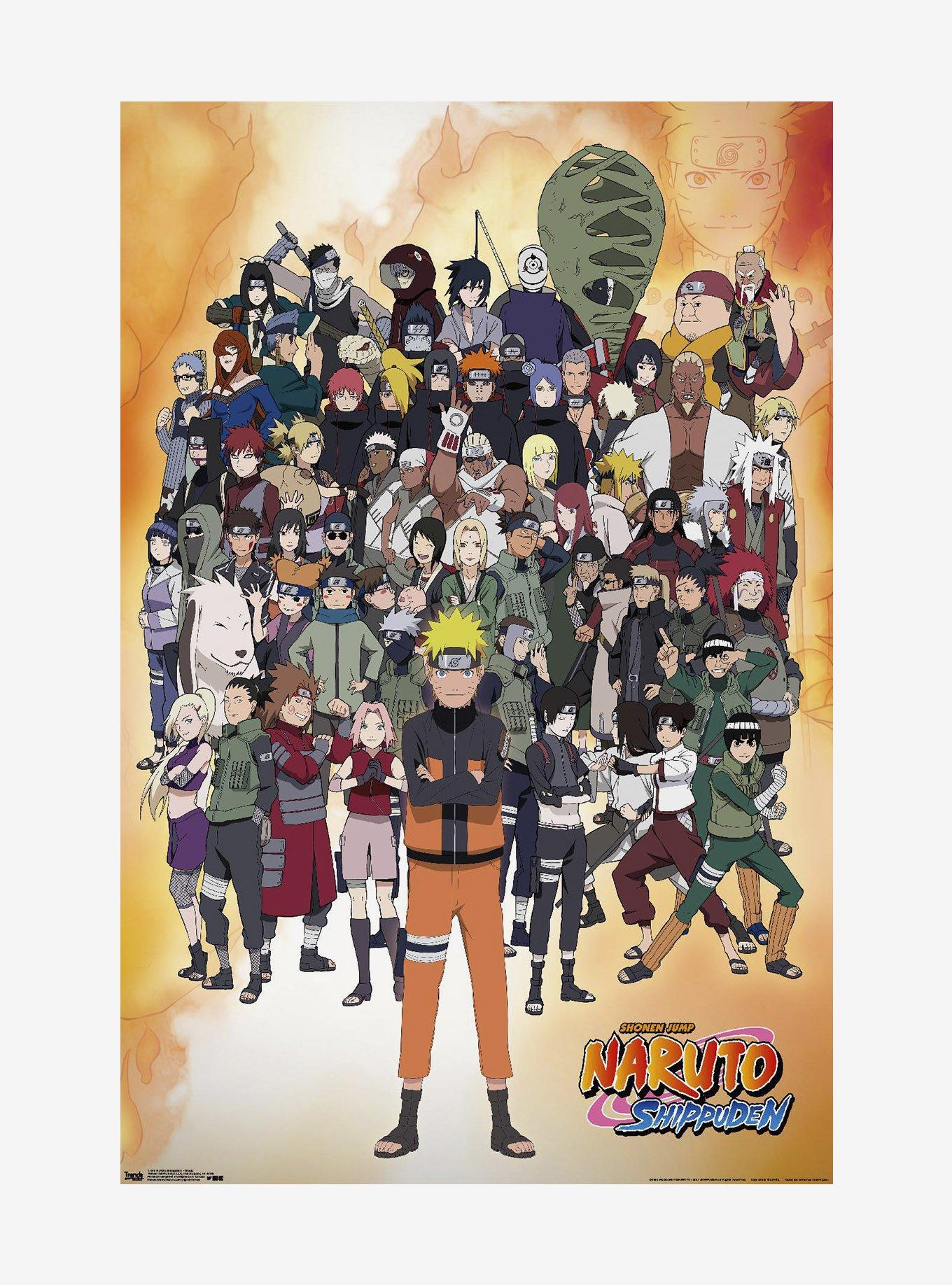 Naruto Shippuden Group Poster, , hi-res