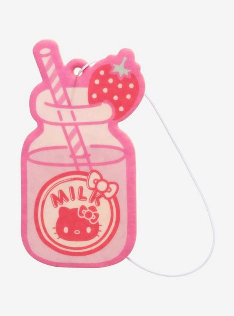 Hello Kitty Strawberry Milk Air Freshener | Hot Topic