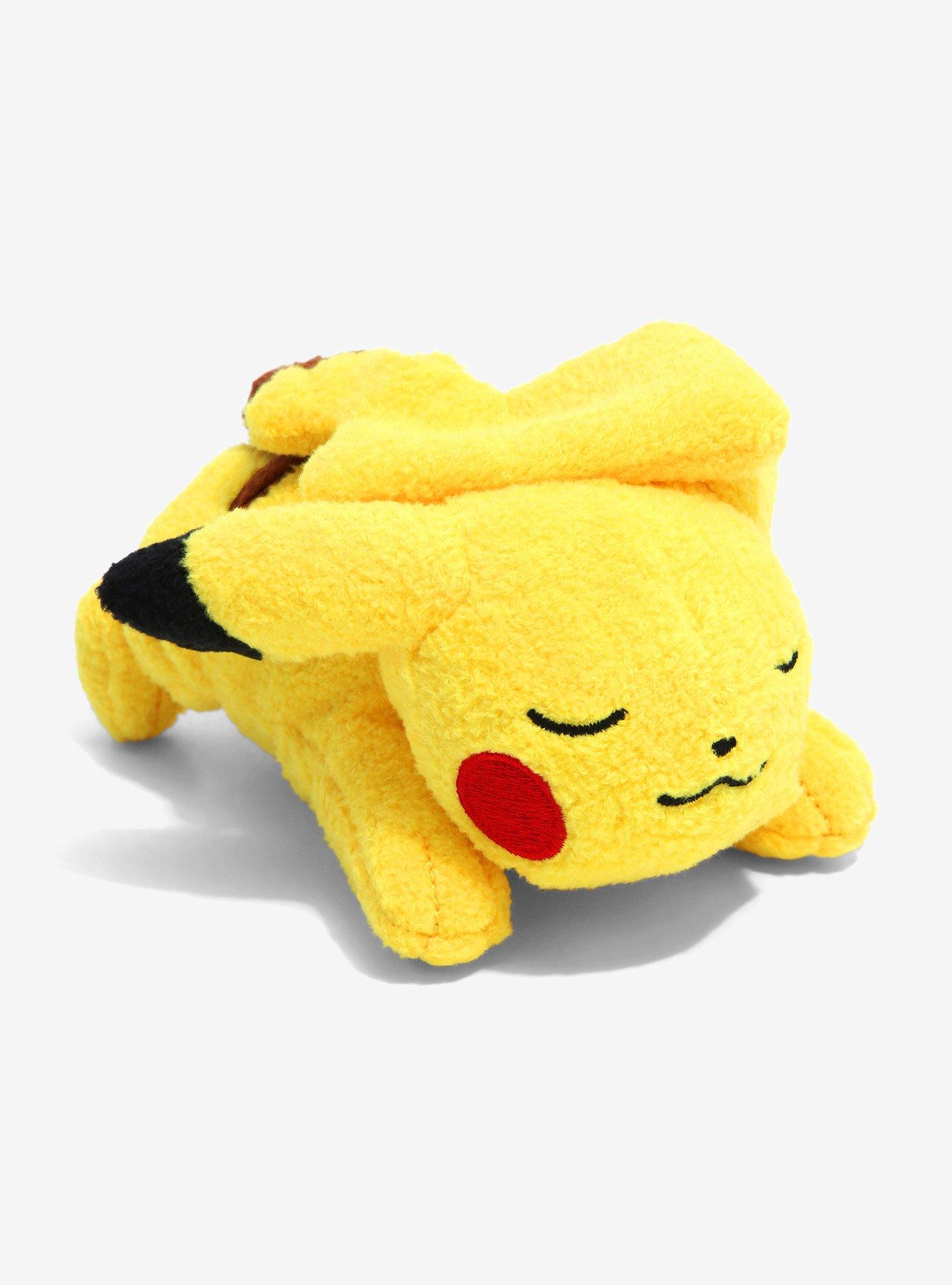 Pok&eacute;mon Sleeping Pikachu Terrycloth 5 Inch Plush, , hi-res