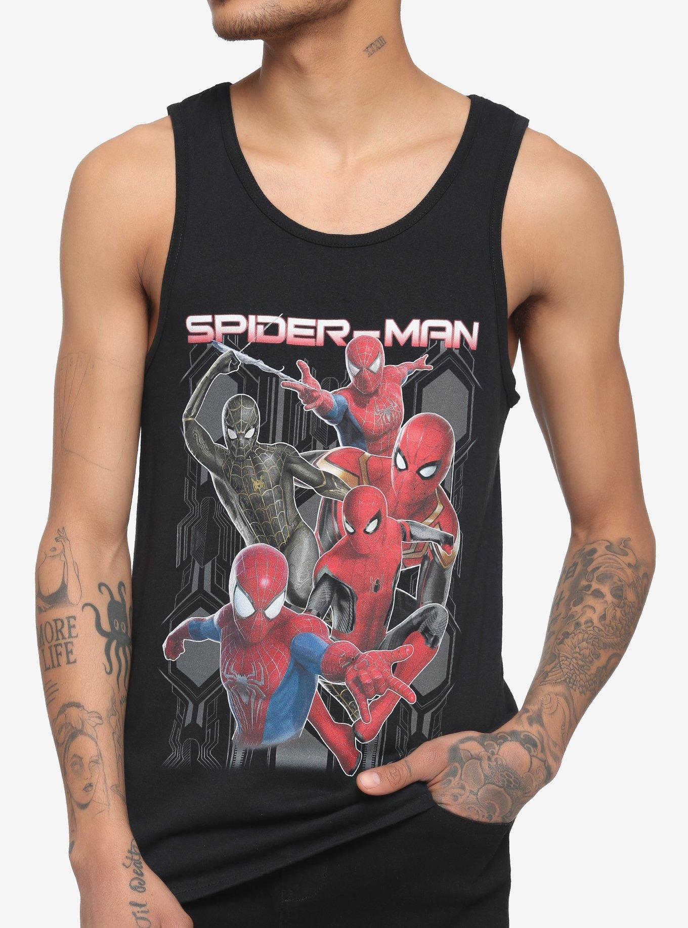 Marvel Spider-Man: No Way Home Multiverse Tank Top, BLACK, hi-res