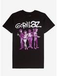 Gorillaz Group Boyfriend Fit Girls T-Shirt, BLACK, hi-res