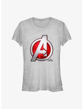 Marvel Doctor Strange In The Multiverse Of Madness Avengers Logo Girls T-Shirt, ATH HTR, hi-res