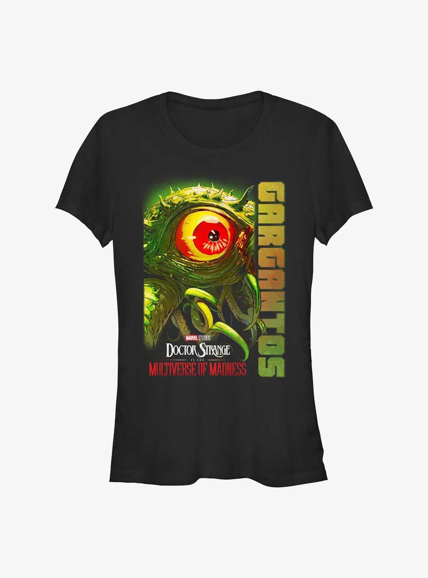 Marvel Doctor Strange In The Multiverse Of Madness Gargantos Eye Girls T-Shirt, BLACK, hi-res
