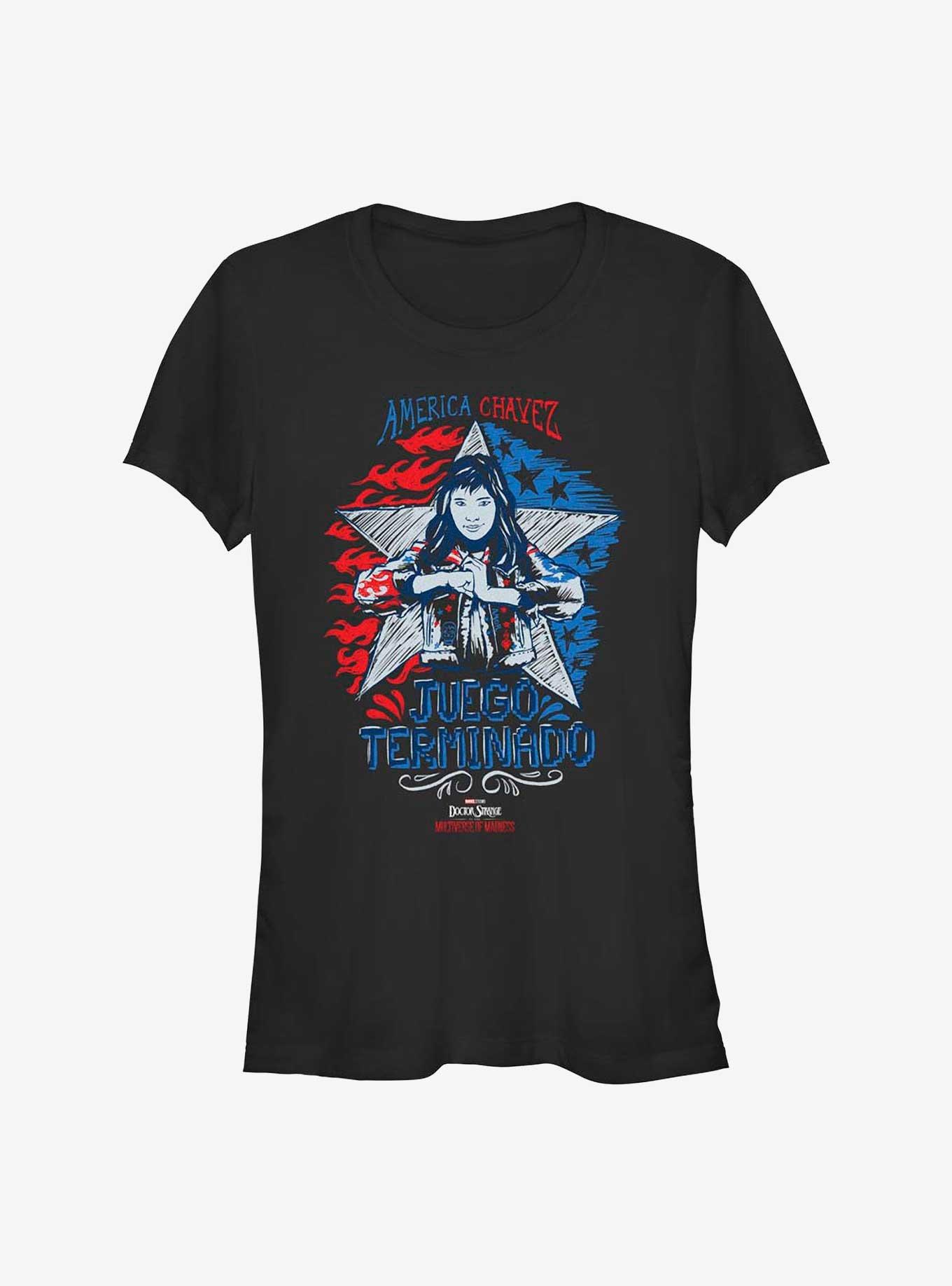 Marvel Doctor Strange The Multiverse Of Madness Juego Terminado Girls T-Shirt