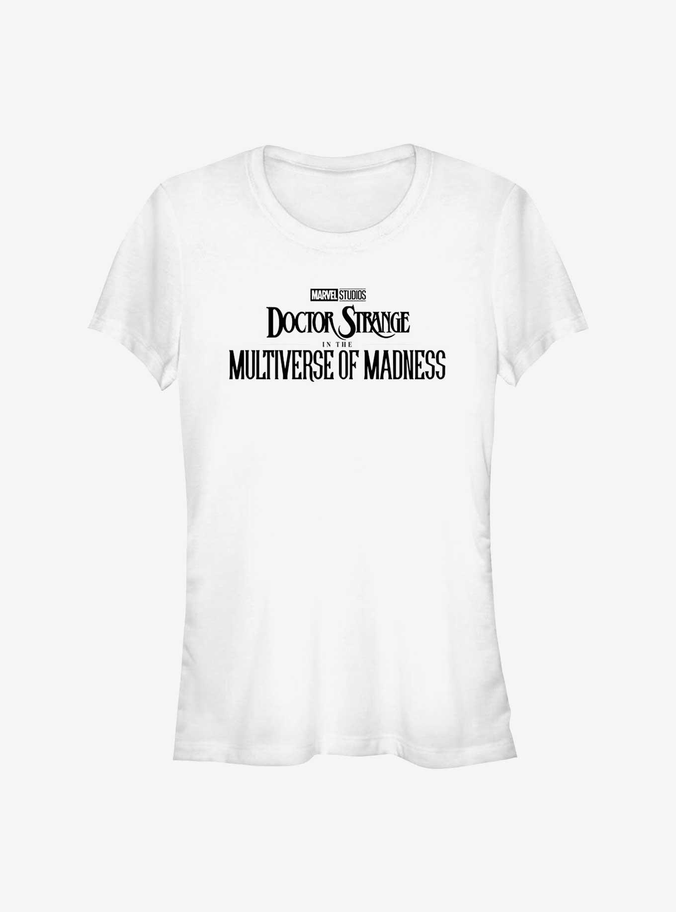 Marvel Doctor Strange The Multiverse Of Madness Movie Logo Girls T-Shirt