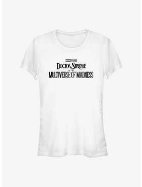 Marvel Doctor Strange In The Multiverse Of Madness Movie Logo Girls T-Shirt, , hi-res