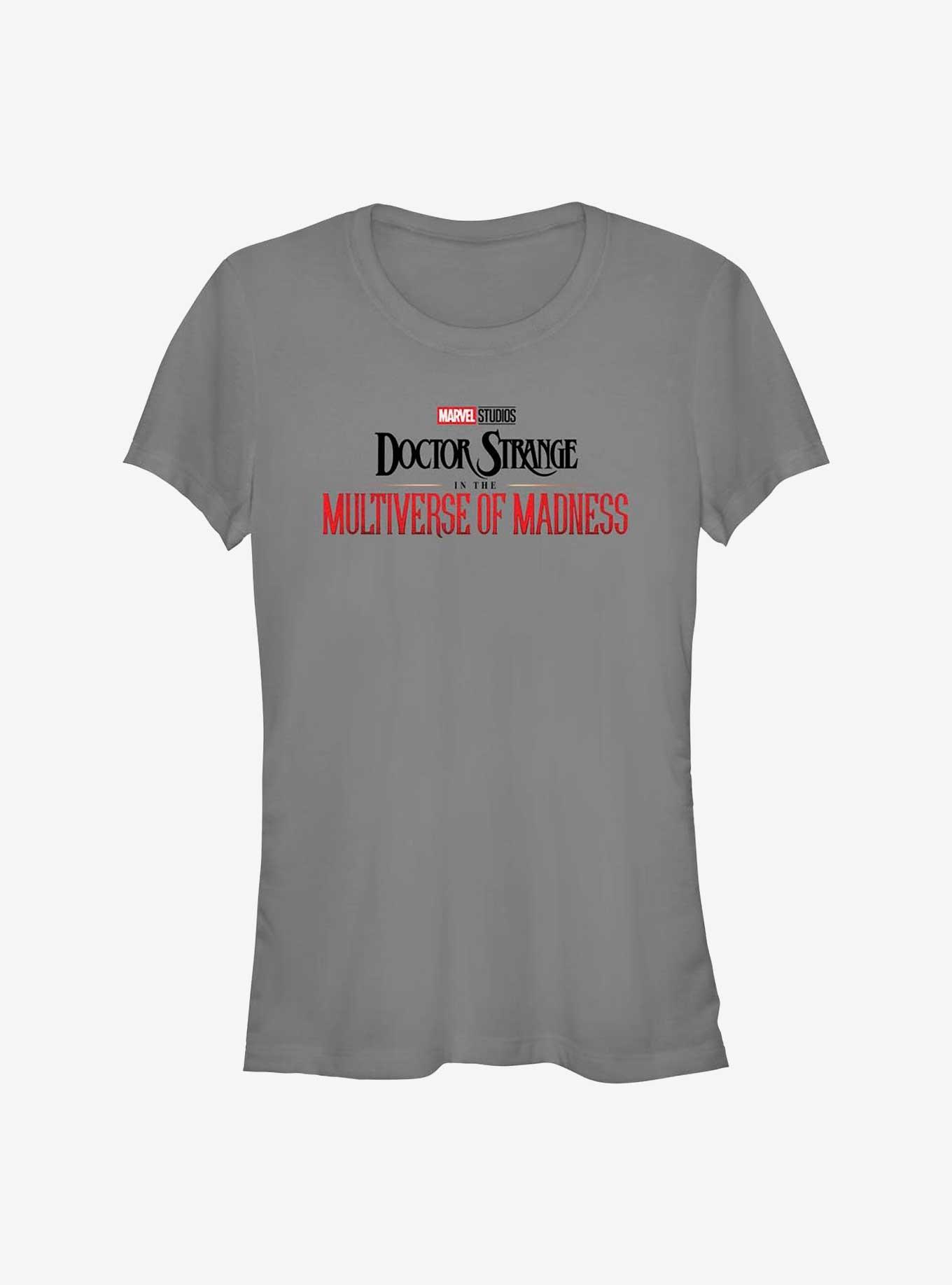 Marvel Doctor Strange The Multiverse Of Madness Movie TItle Girls T-Shirt