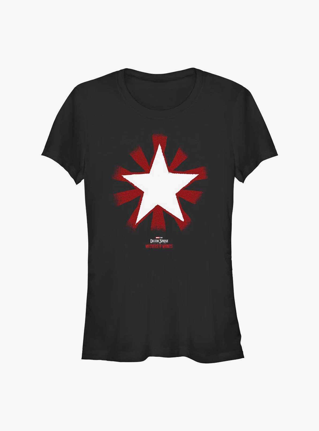 Marvel Doctor Strange In The Multiverse Of Madness Star Chavez Girls T-Shirt, BLACK, hi-res