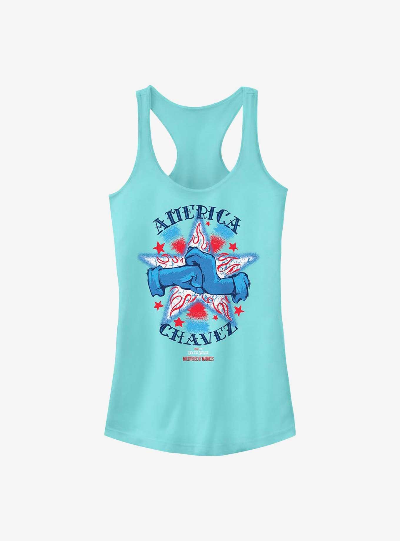 Marvel Doctor Strange In The Multiverse Of Madness America Chavez Girls Tank, CANCUN, hi-res