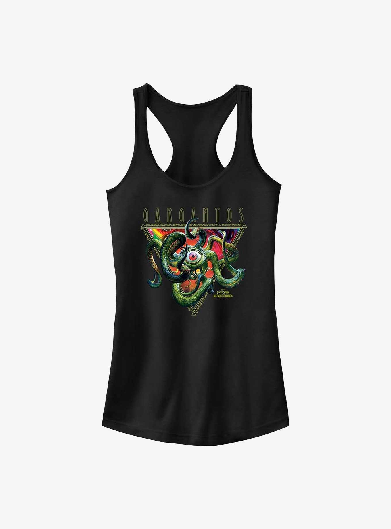 Marvel Doctor Strange In The Multiverse Of Madness Gargantos Triangle Badge Girls Tank, BLACK, hi-res