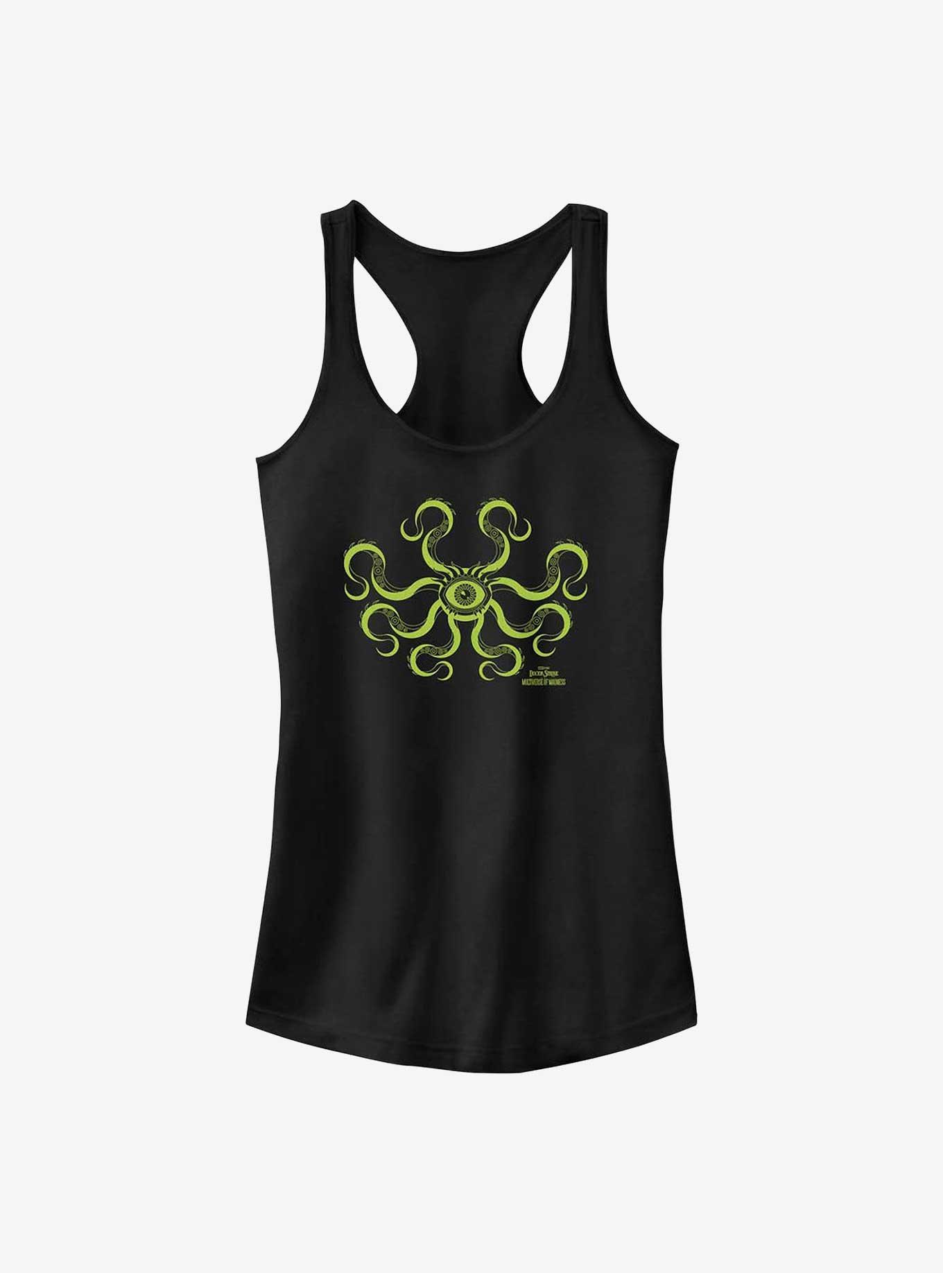 Marvel Doctor Strange In The Multiverse Of Madness Green Creature Girls Tank, BLACK, hi-res