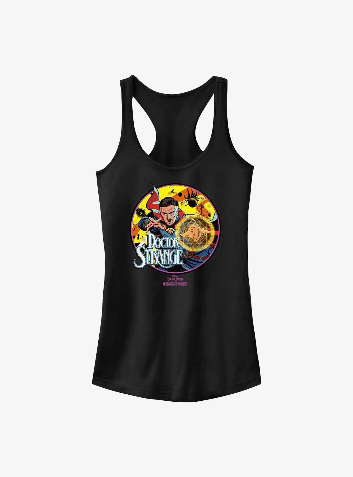 Marvel Doctor Strange In The Multiverse Of Madness Hero Badge Girls Tank, BLACK, hi-res