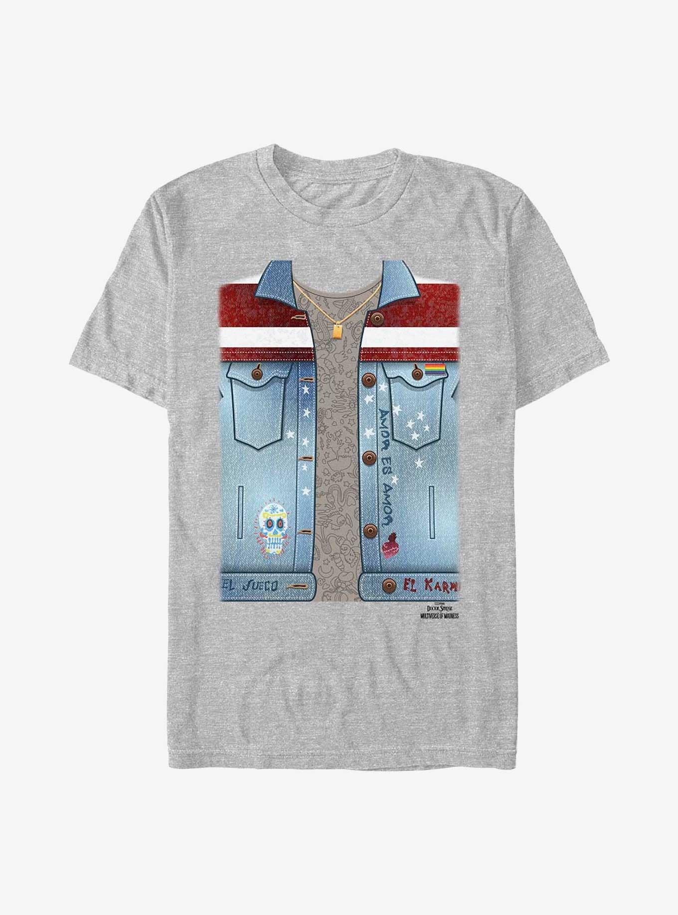 Marvel Doctor Strange In The Multiverse Of Madness America Chavez Costume T-Shirt, , hi-res