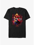 Marvel Doctor Strange In The Multiverse Of Madness Badge Of Heroes T-Shirt, BLACK, hi-res