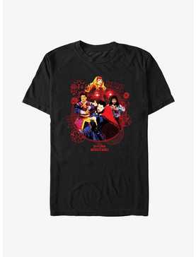 Marvel Doctor Strange In The Multiverse Of Madness Badge Of Heroes T-Shirt, BLACK, hi-res