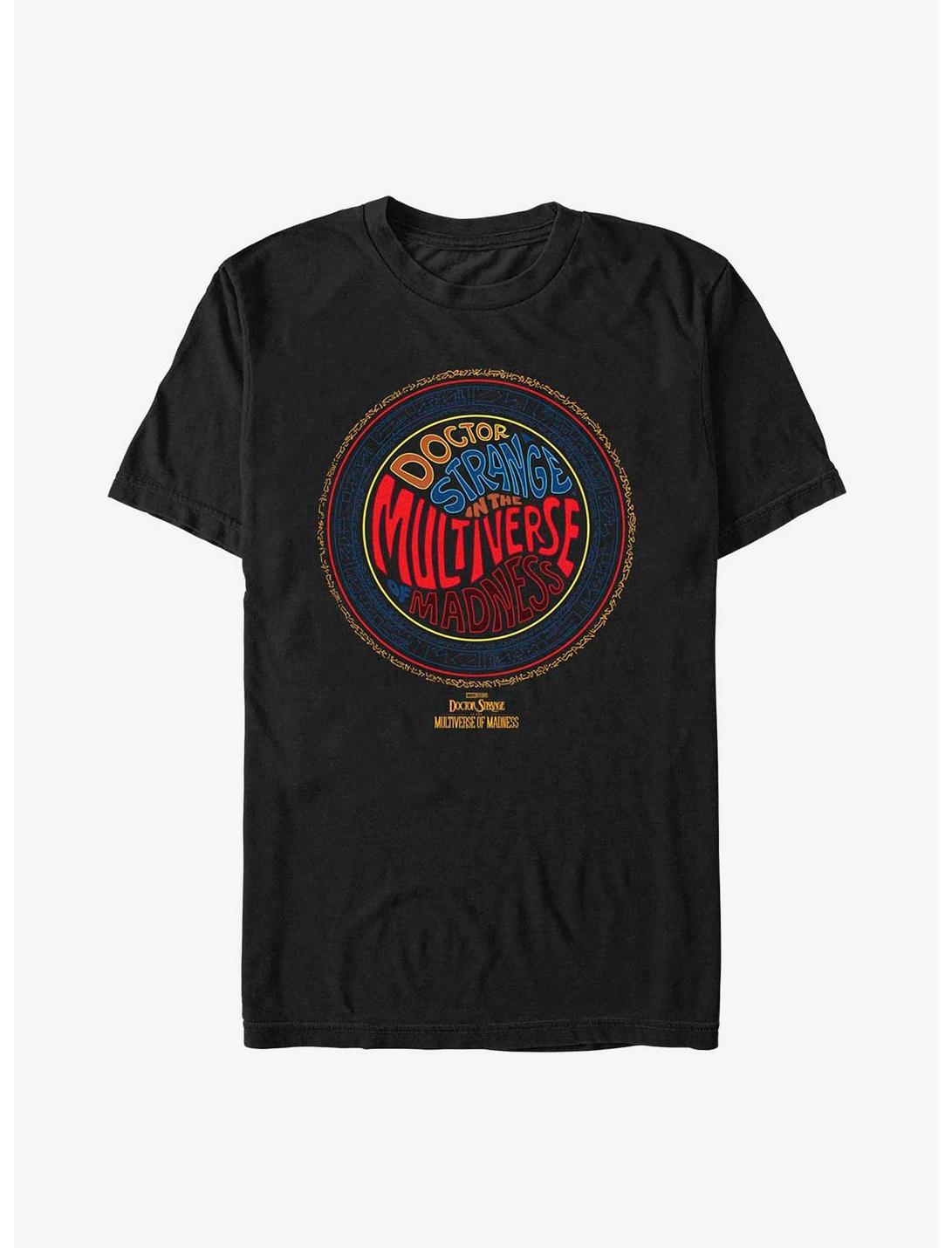 Marvel Doctor Strange In The Multiverse Of Madness Multiverse Runes T-Shirt, BLACK, hi-res