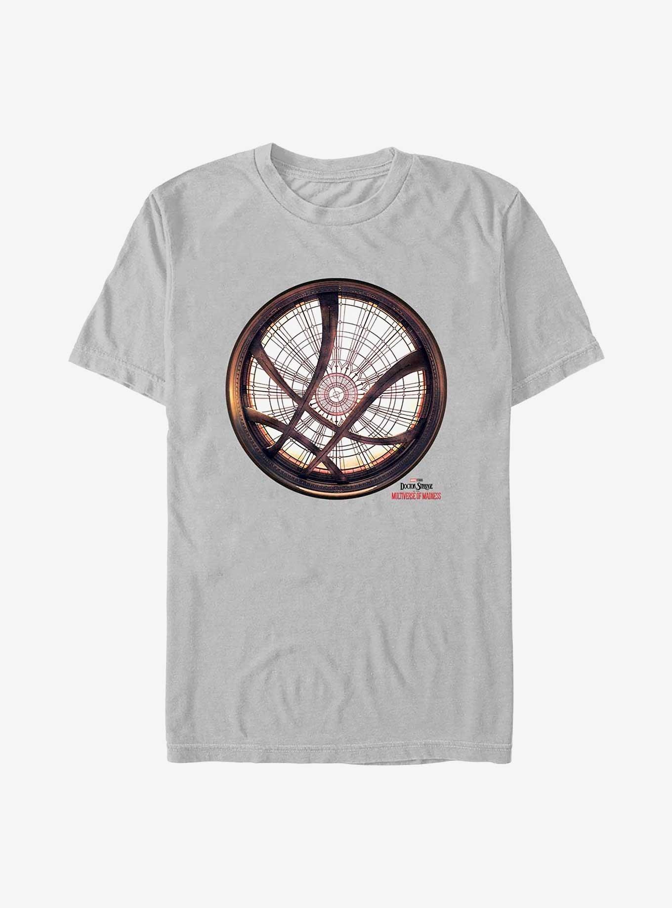 Marvel Doctor Strange In The Multiverse Of Madness Sanctum Sanctorum Window T-Shirt, SILVER, hi-res