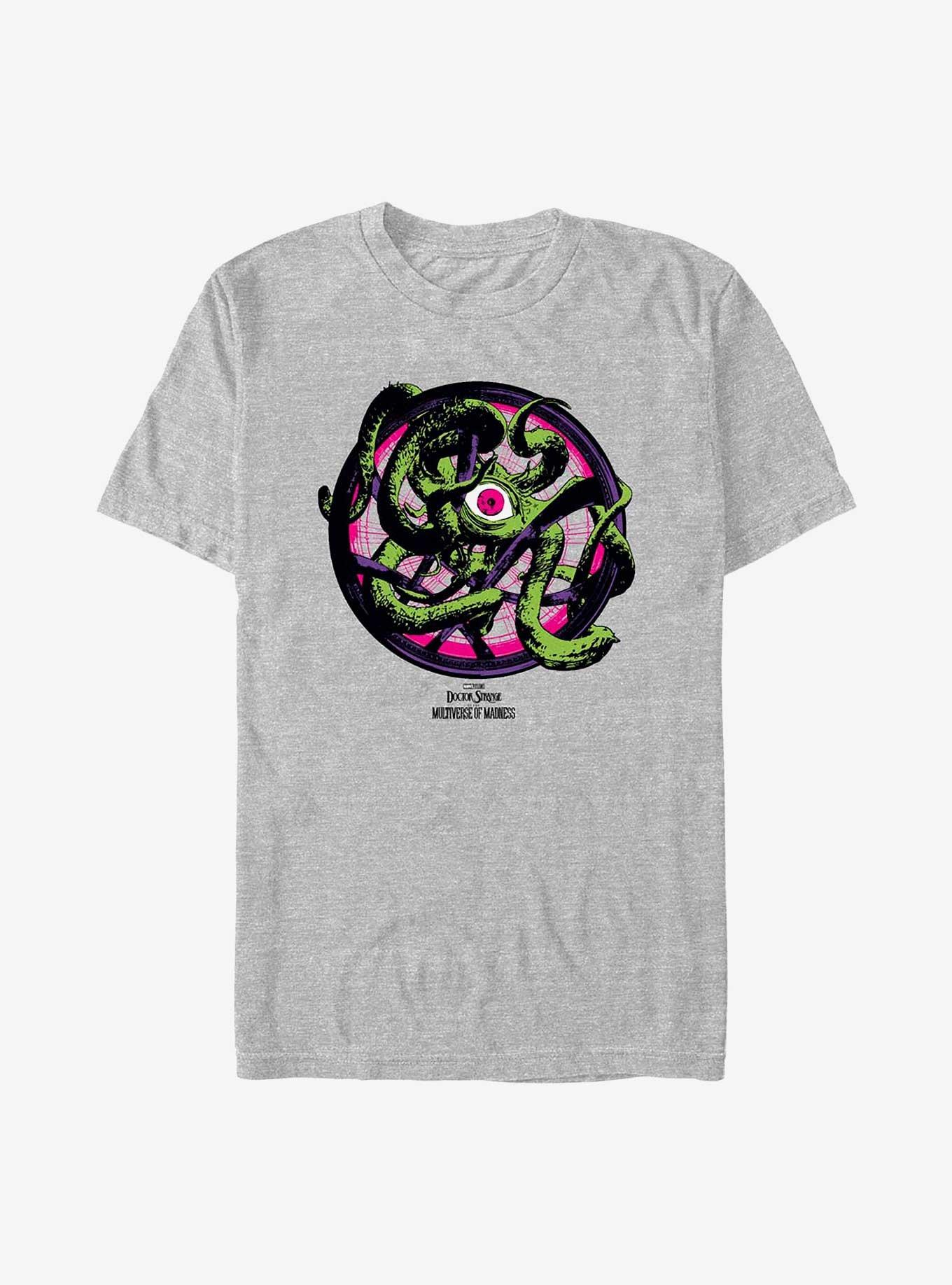 Marvel Doctor Strange In The Multiverse Of Madness Seal Of Vishanti T-Shirt, ATH HTR, hi-res