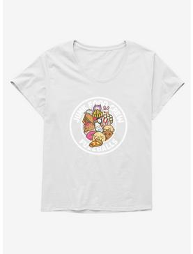 HT Creators: Fuzzballs Junk Food Crew Girls T-Shirt Plus Size, , hi-res