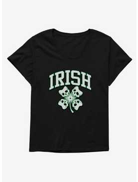 HT: St Patrick's Day Irish Girls T-Shirt Plus Size, , hi-res
