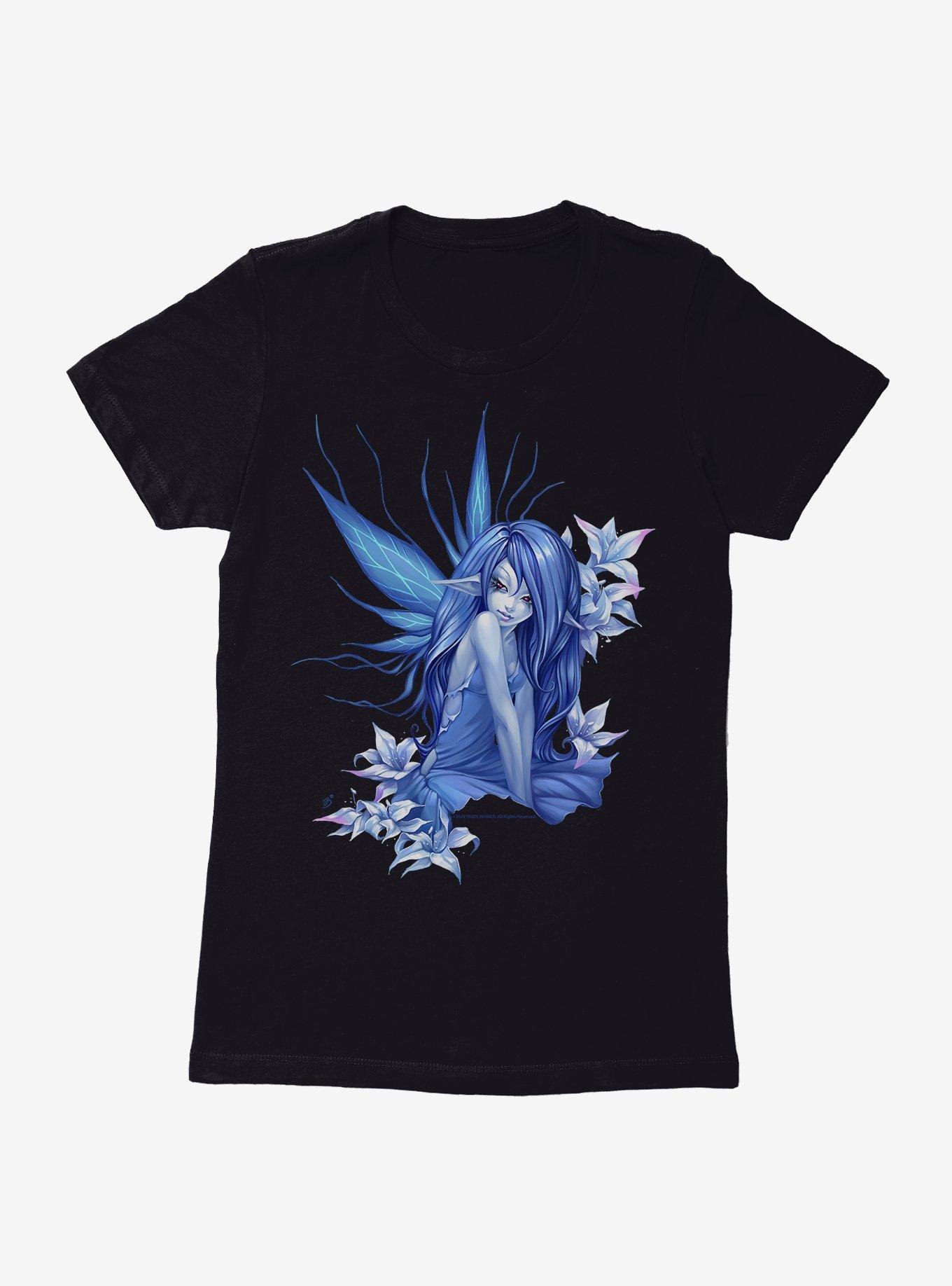 Fairies By Trick Blue Wing Womens T-Shirt, , hi-res