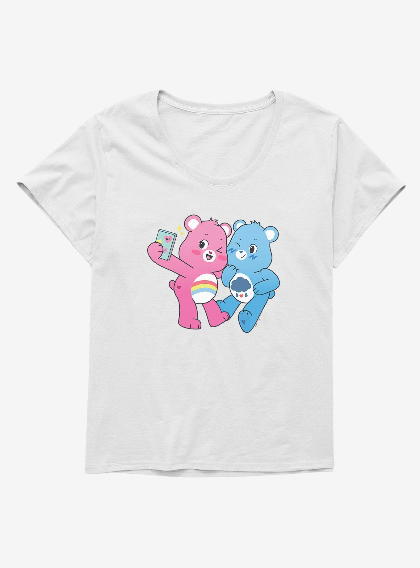 Care Bears Grumpy And Cheer Cute Selfie Plus Girls T-Shirt