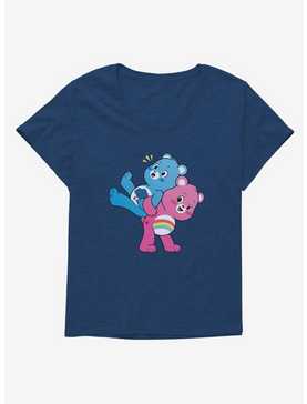 Care Bears Grumpy And Cheer Surprise Back Ride Plus Girls T-Shirt, , hi-res