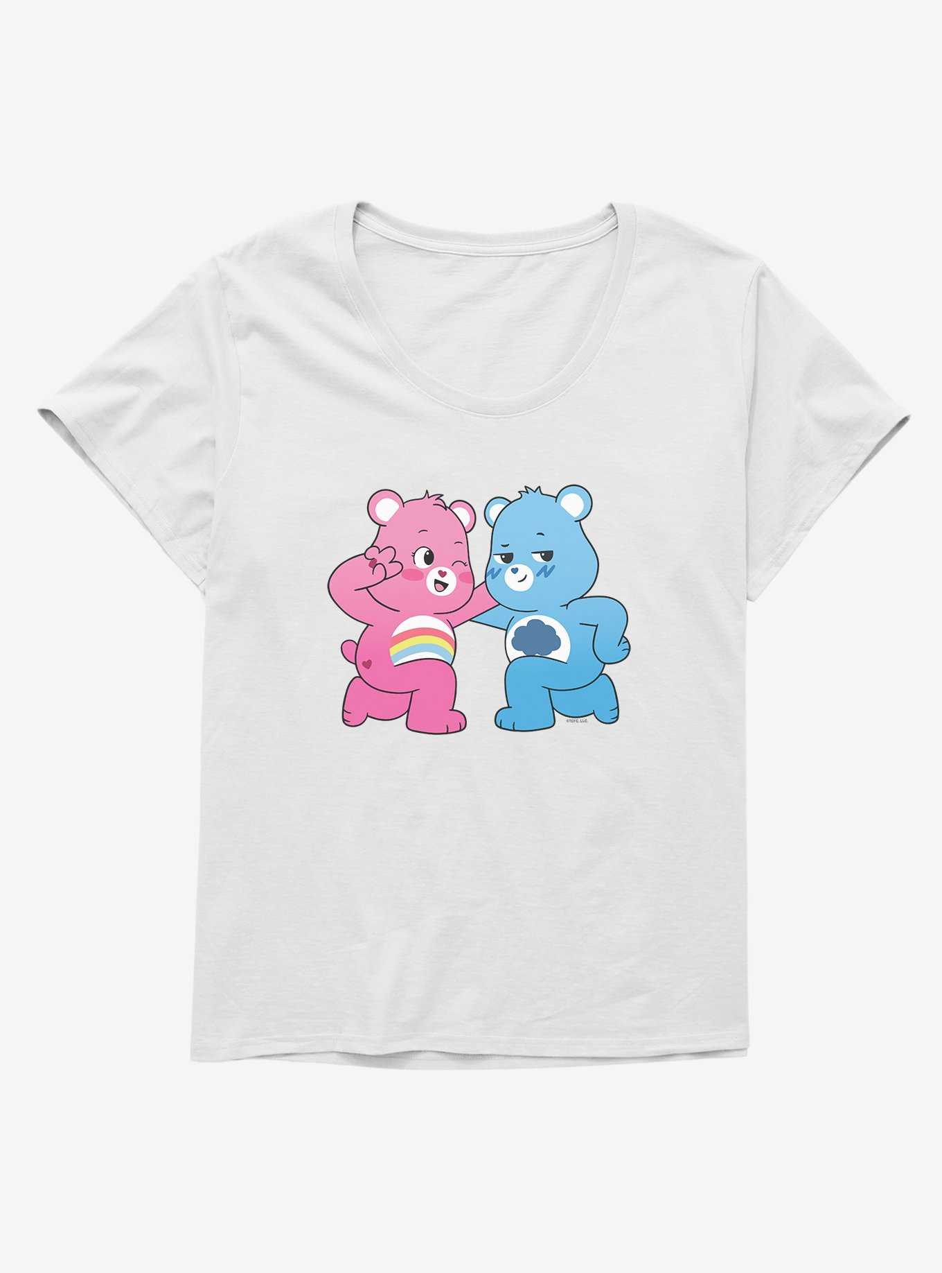 Care Bears Grumpy And Cheer Cool Pose Plus Girls T-Shirt, , hi-res