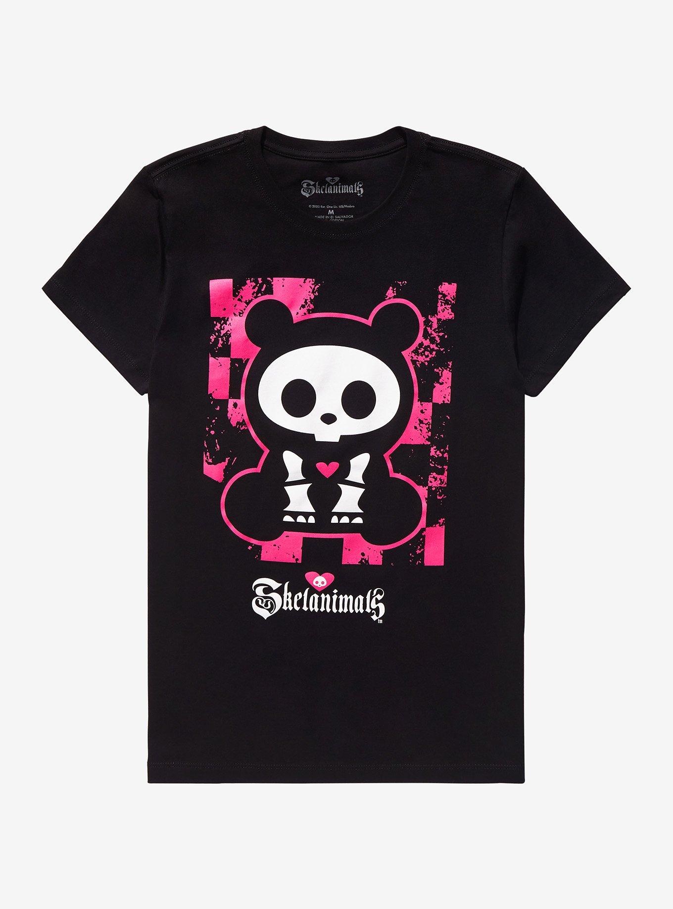 Skelanimals ChungKee Checkered Girls T-Shirt, MULTI, hi-res