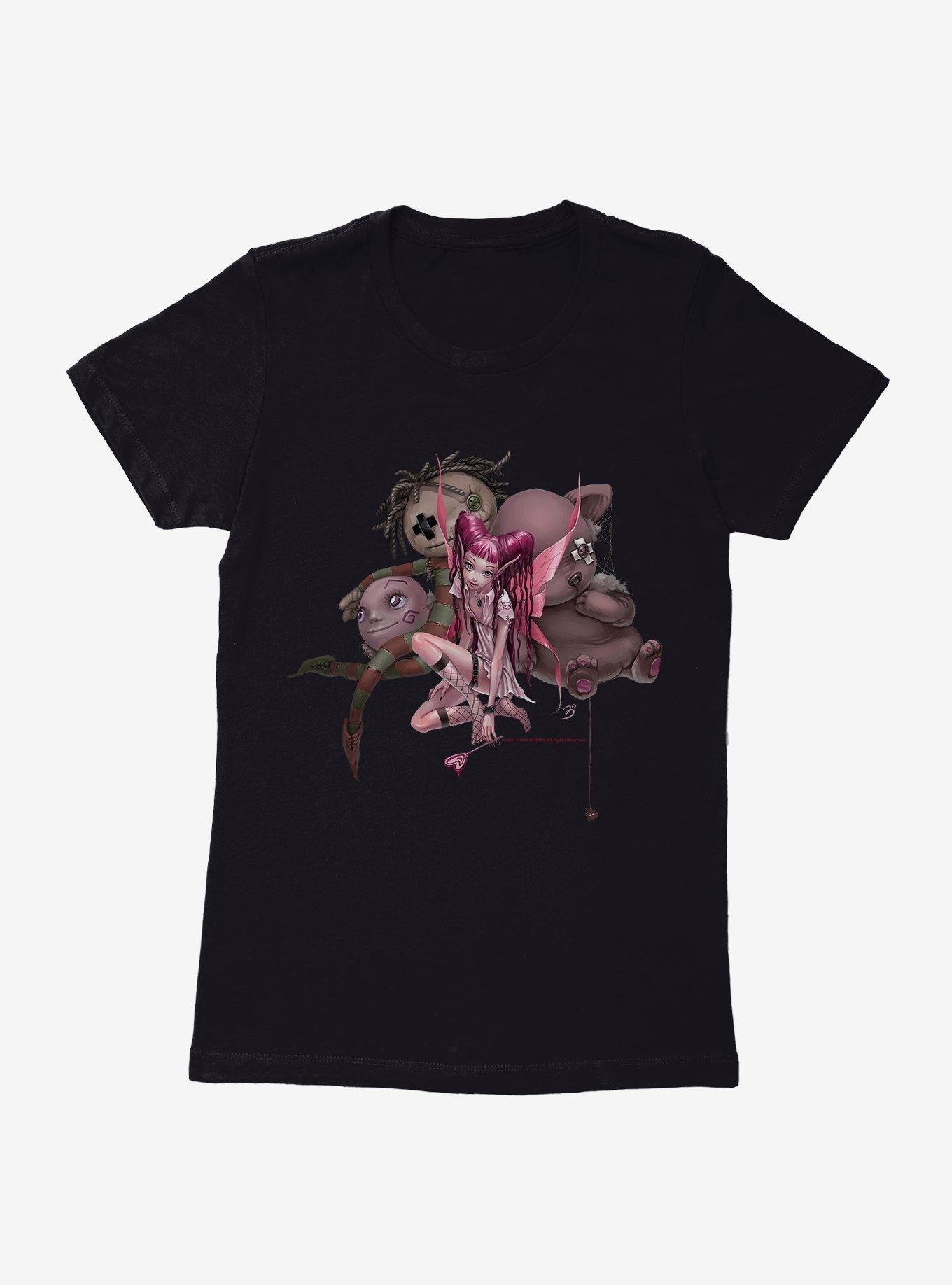 Fairies By Trick Teddy Fairy Womens T-Shirt, , hi-res