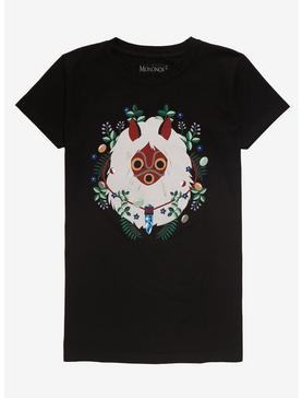 Studio Ghibli Princess Mononoke San Mask Crystal Girls T-Shirt, , hi-res
