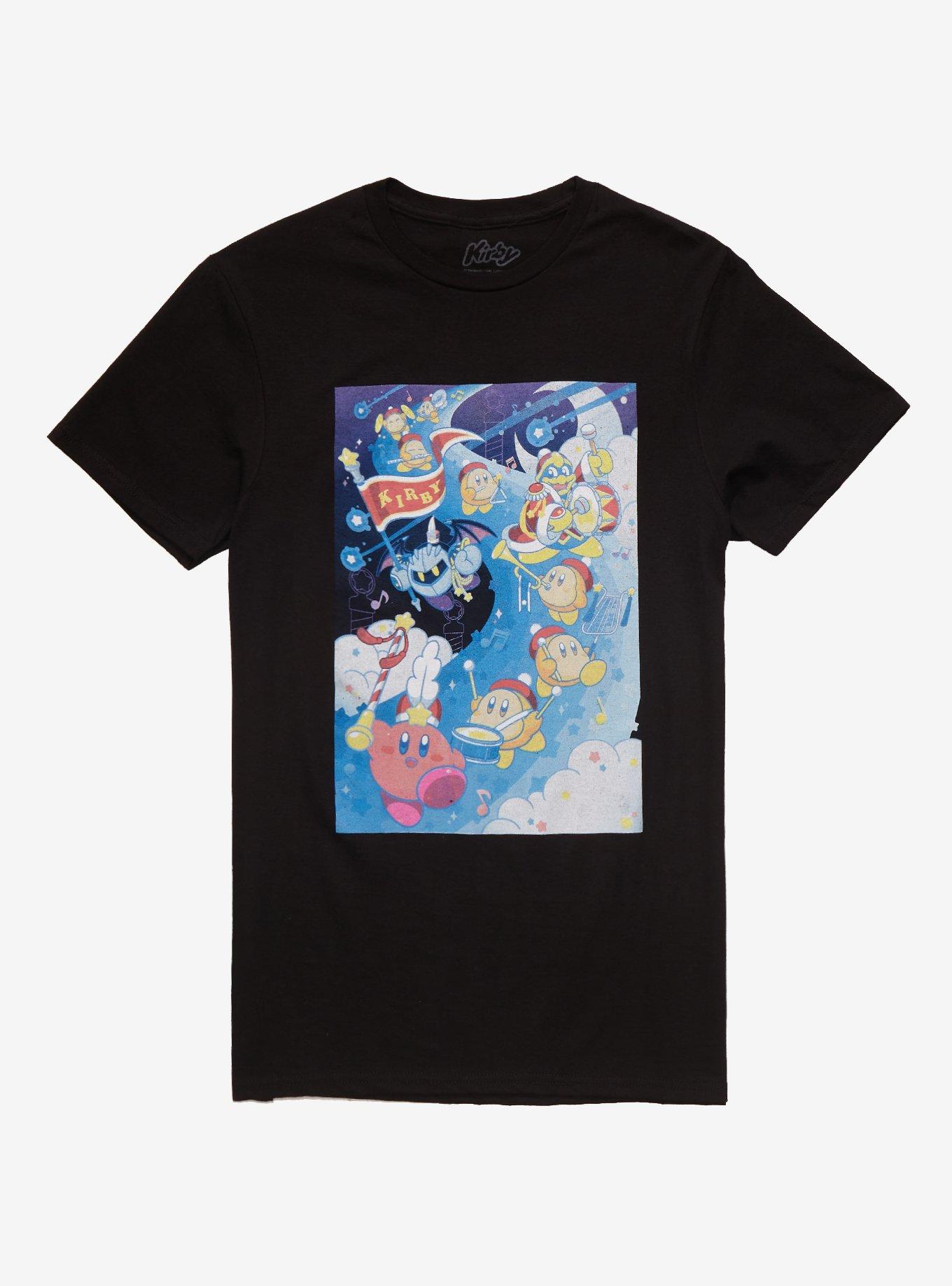 Kirby Marching Band T-Shirt, BLACK, hi-res
