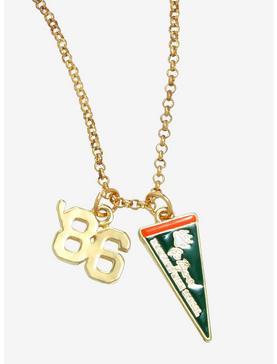 Stranger Things Hawkins High Pennant Charm Necklace, , hi-res